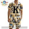 Custom Kingston Frontenacs Hawaiian Shirt And Short Pant Using Mix Home Away Jersey