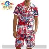 Custom Oshawa Generals Hawaiian Shirt And Short Pant Using Home Jersey