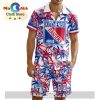 Custom Kingston Frontenacs Hawaiian Shirt And Short Pant Using Mix Home Away Jersey
