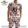 Custom Tri-City Americans Hawaiian Shirt And Short Pant Using Home Jersey