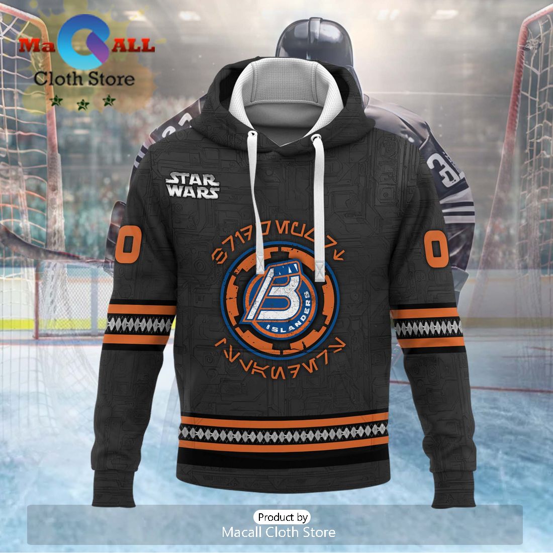 Personalized AHL Bridgeport Islanders Men’s and Women Black Hoodie