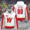 Personalized AHL Calgary Wranglers Men’s and Women Black Hoodie