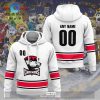 Personalized AHL Chicago Wolves Men’s and Women Black Hoodie