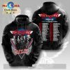 Aerosmith The Black Crowes World Tour Black Hoodie