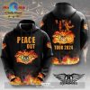 Peace Out Farewell Tour Aerosmith Black hoodie