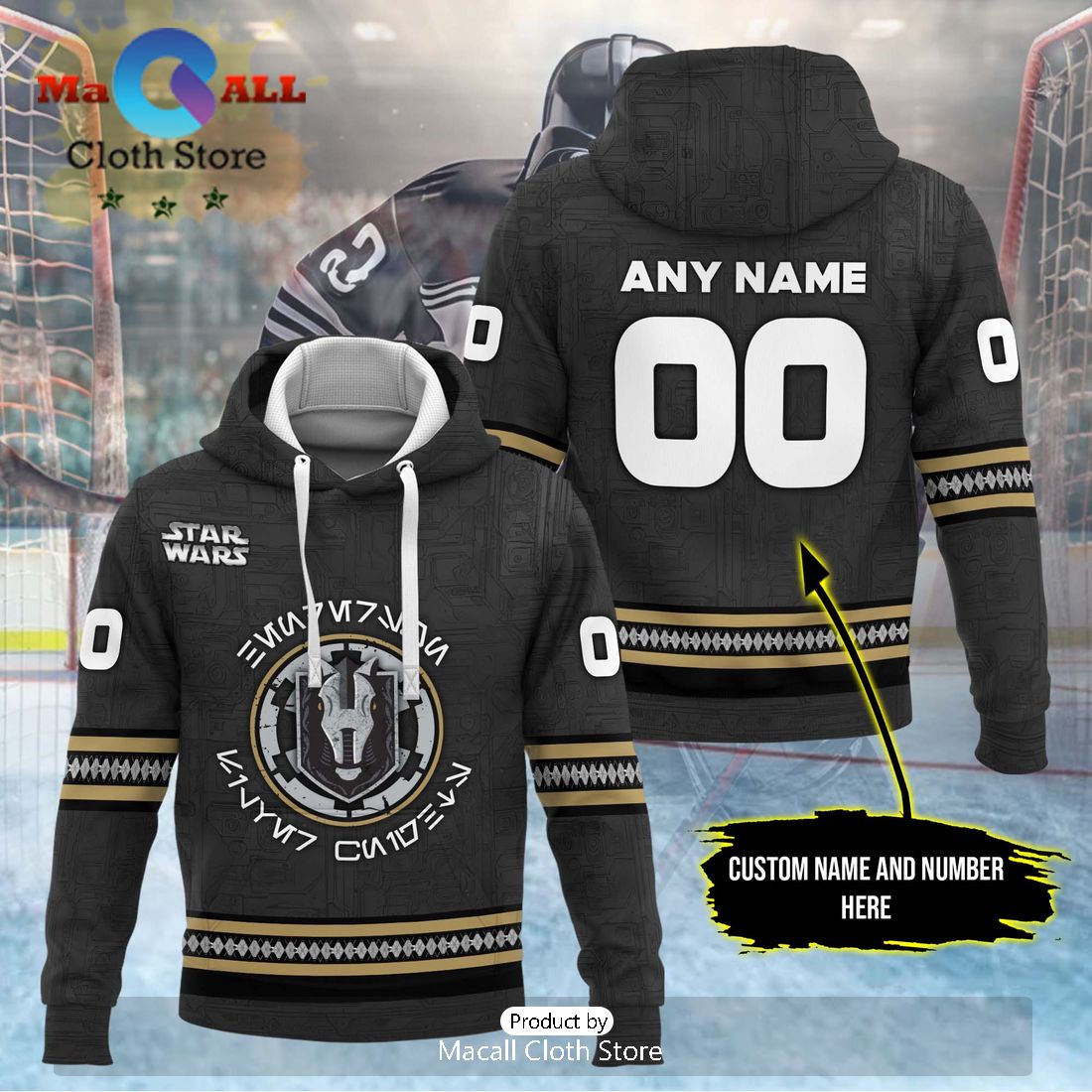 Personalized AHL Henderson Silver Knights 2024 Black Hoodie