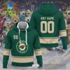 Personalized AHL Hershey Bears 2024 White Hoodie