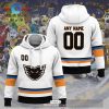 Personalized AHL Hershey Bears 2024 White Hoodie