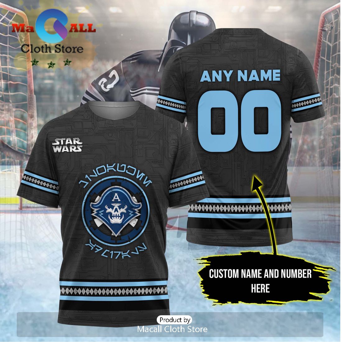 Personalized AHL Milwaukee Admirals 2024 Black Hoodie