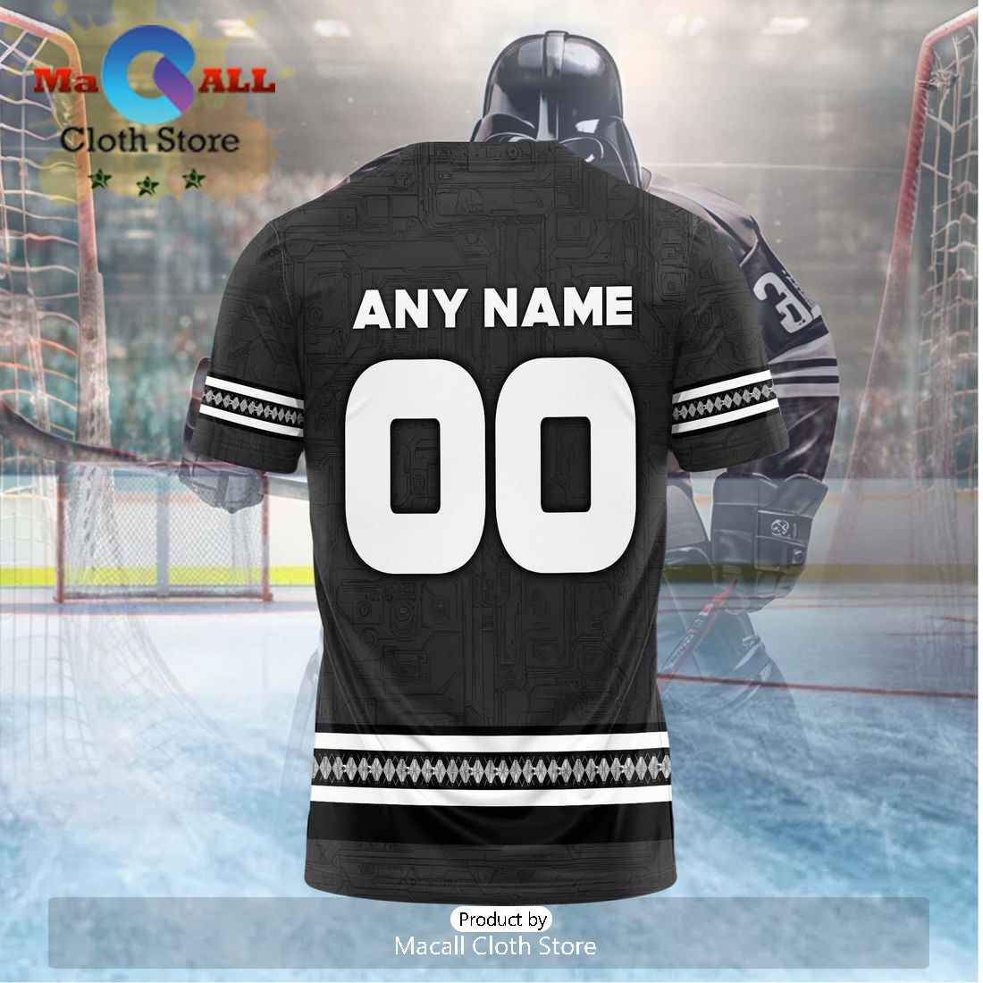 Personalized AHL Ontario Reign 2024 Black Hoodie