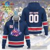 Personalized AHL Rochester Americans 2024 White Hoodie