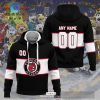 Personalized AHL Rockford IceHogs 2024 White Hoodie