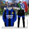 Premium Inter Milan D’Italia 23-24 Campioni White Hoodie And Pants