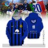 Serie A Champions Inter Milan All Over Printed White Hoodie