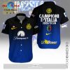 Inter Milan 23-24 Campioni D’Italia White Hawaiian Shirt