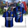 Inter Milan Serie A Champions Black Printed Hawaiian Shirt