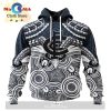 AFL Collingwood Football Club Special Indigenous Mix Polynesian Hoodie