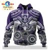 AFL Melbourne Football Club Special Indigenous Mix Polynesian Hoodie