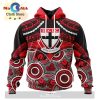 AFL Richmond Tigers Special Indigenous Mix Polynesian Hoodie