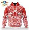 AFL Tasmania Football Special Indigenous Mix Polynesian Hoodie