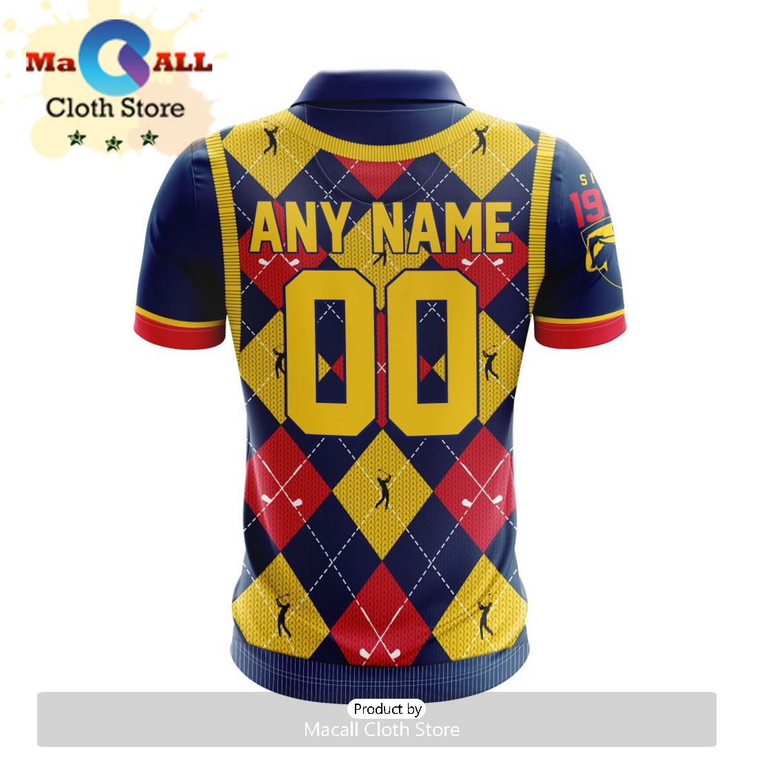 AFL Adelaide Crows Special Golf Polo Design