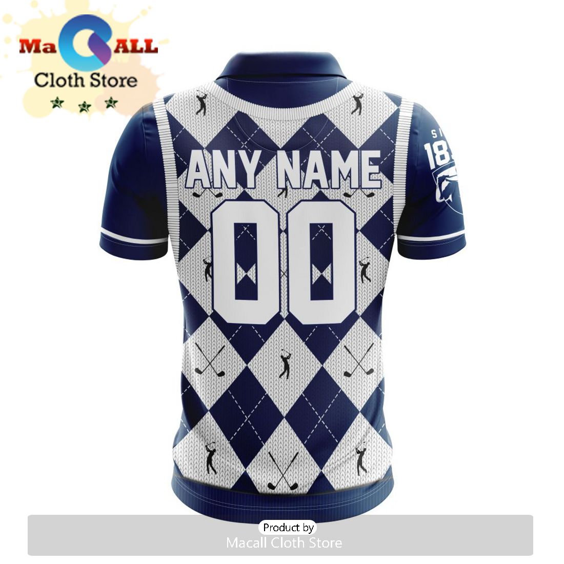 AFL Geelong Cats Special Golf Polo Design