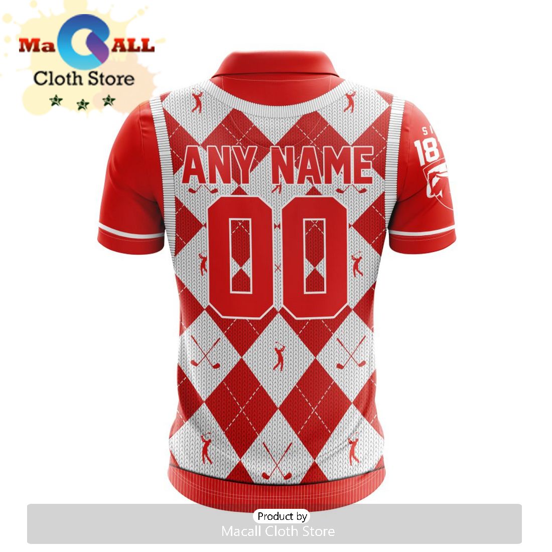 AFL Greater Western Sydney Giants Special Golf Polo Design