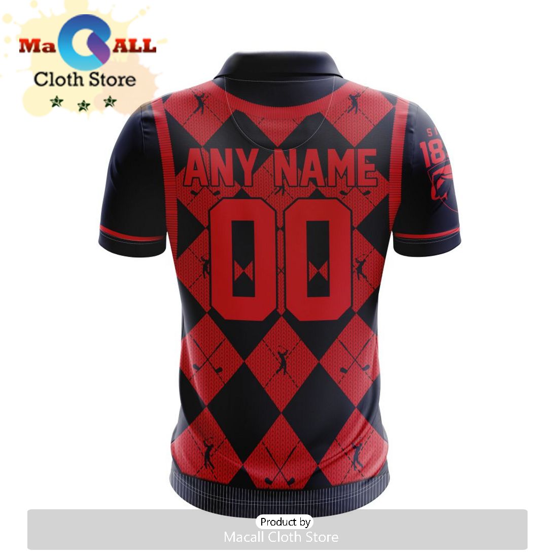 AFL Melbourne Football Club Special Golf Polo Design