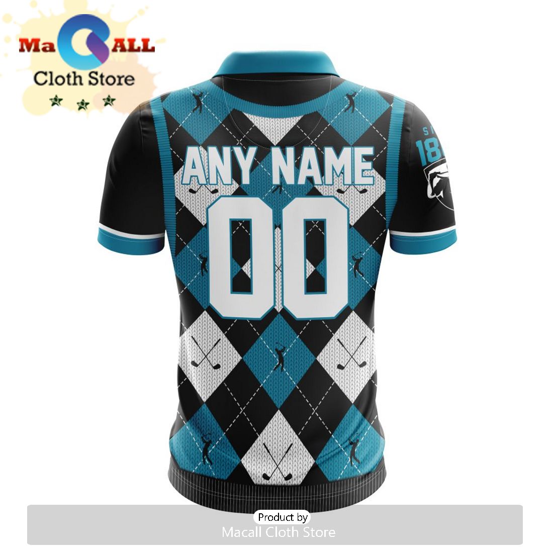 AFL Port Adelaide Football Club Special Golf Polo Design