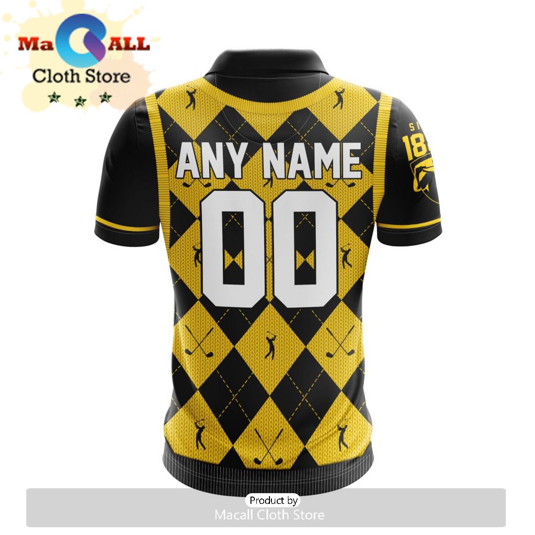 AFL Richmond Tigers Special Golf Polo Design
