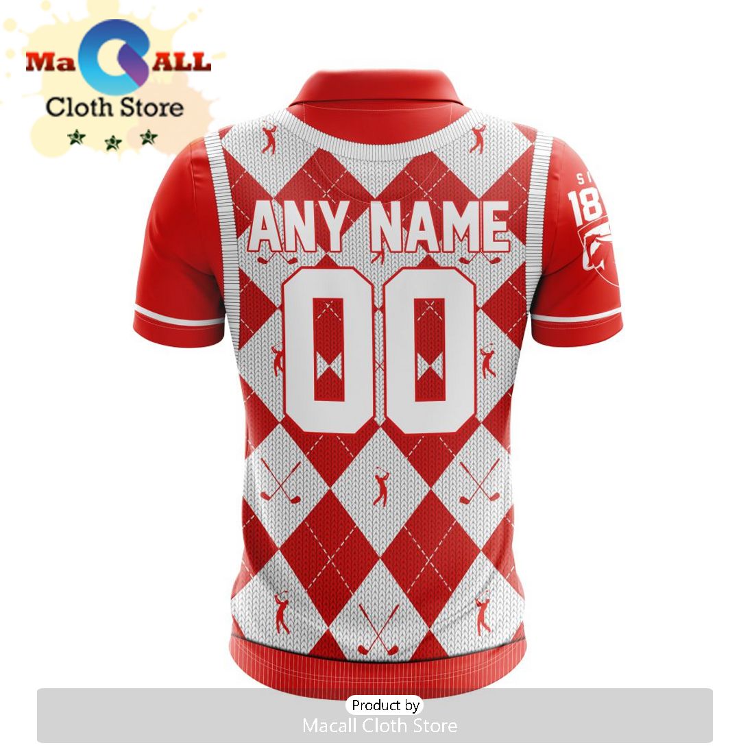AFL Sydney Swans Special Golf Polo Design
