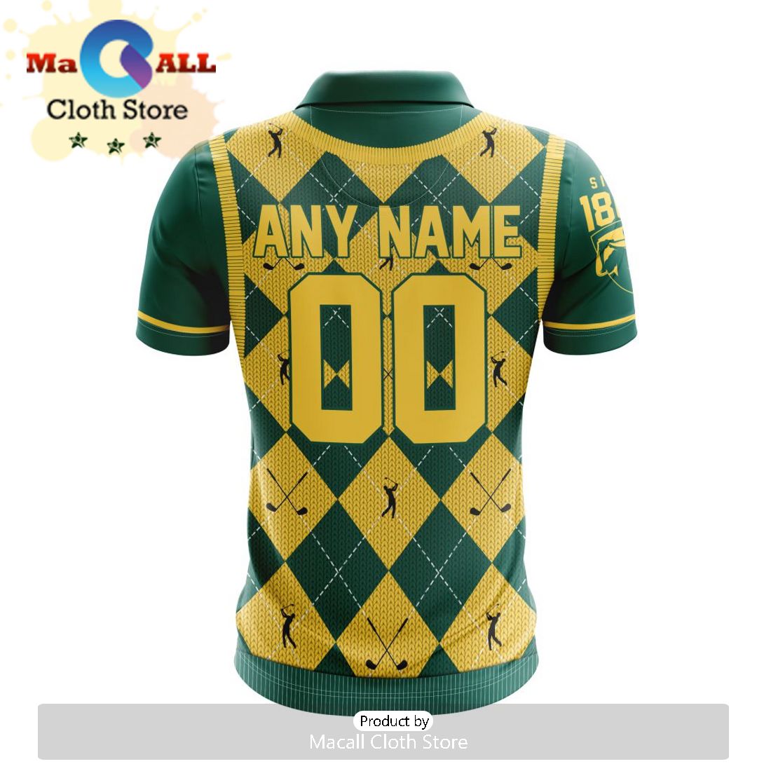 AFL Tasmania Football Club Special Golf Polo Design