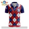 Bowling Purple Fire Polo Shirt For Men