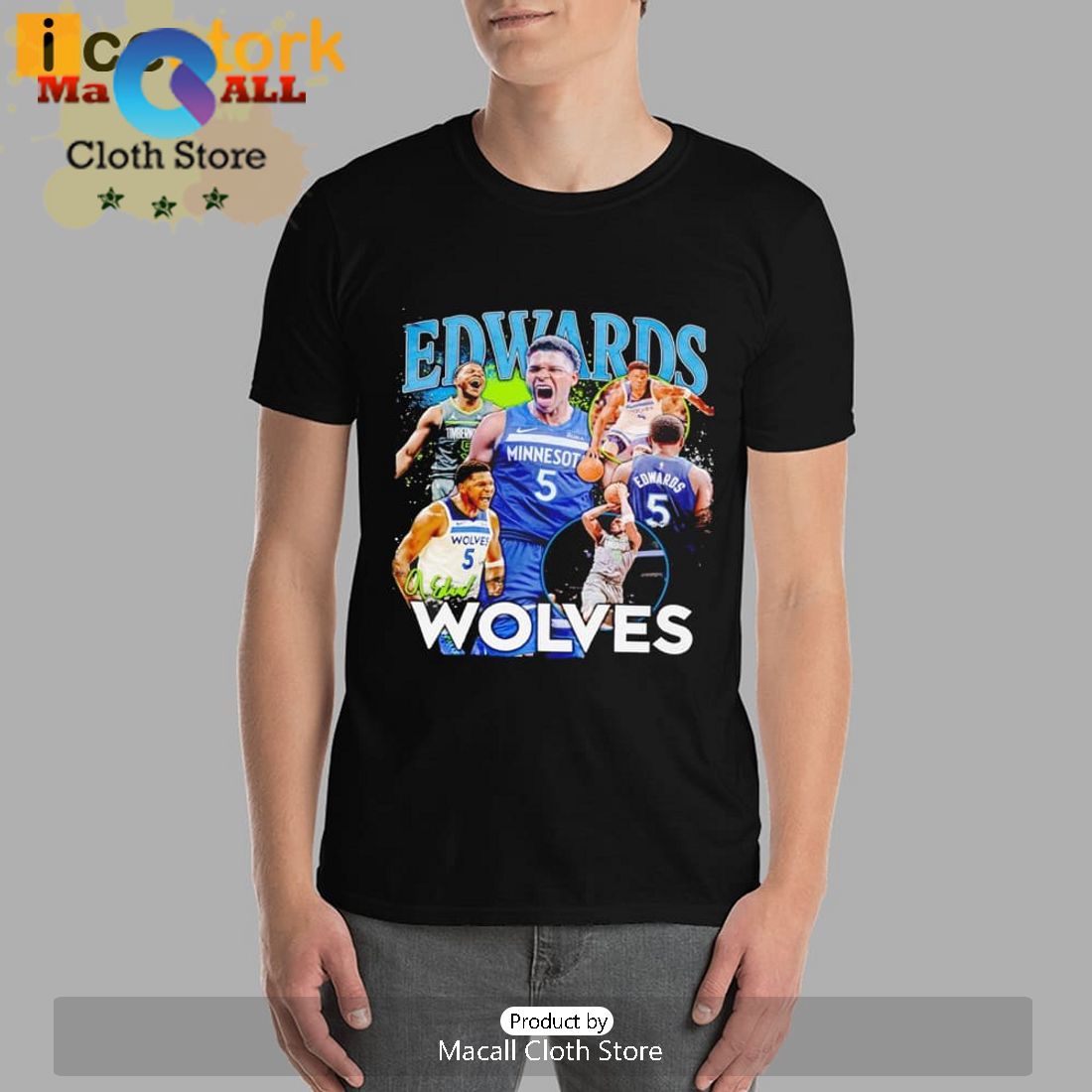 Anthony Edwards Timberwolves T-Shirt