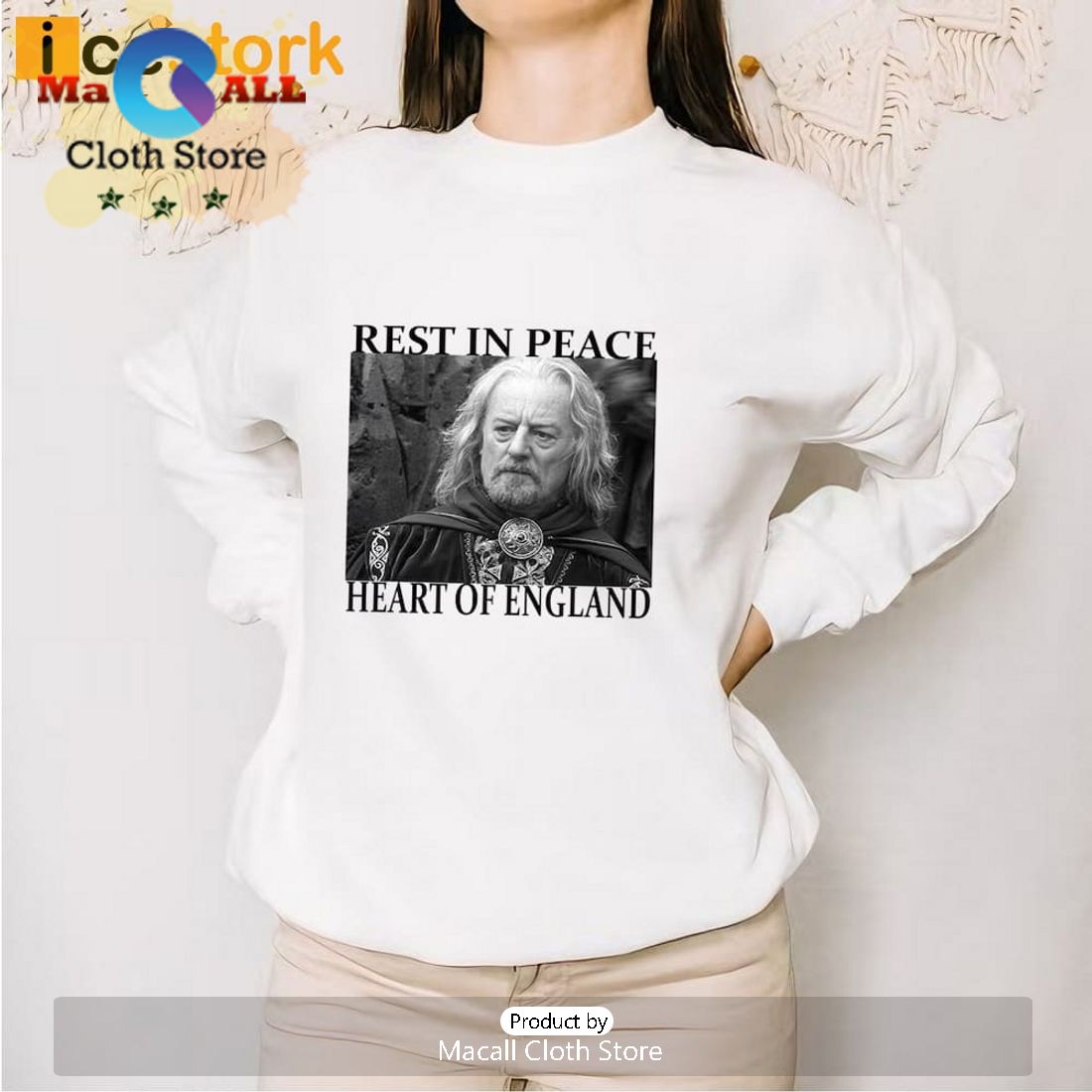Bernard Hill Rest In Peace Heart Of England T-Shirt