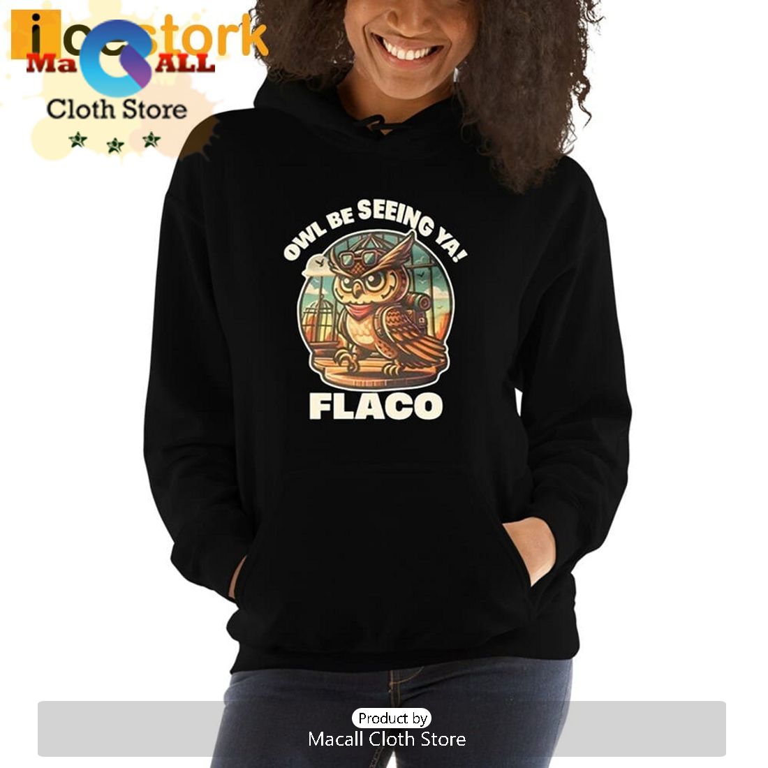 Decoding Fox News Owl Be Seeing Ya Flaco T-Shirt