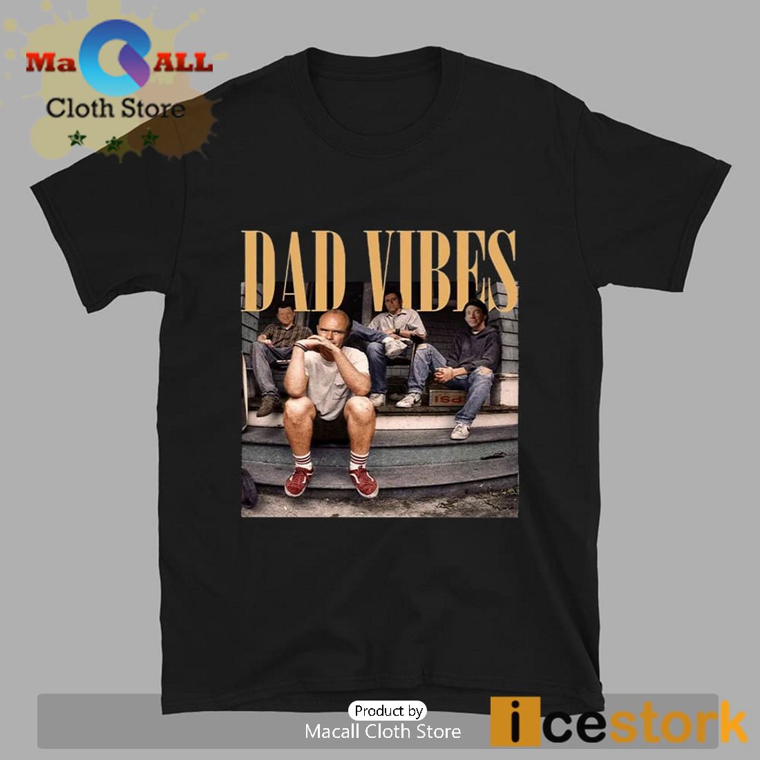 Jerry Seinfeld Dan Conner Danny Tanner Dad Vibes T-Shirt