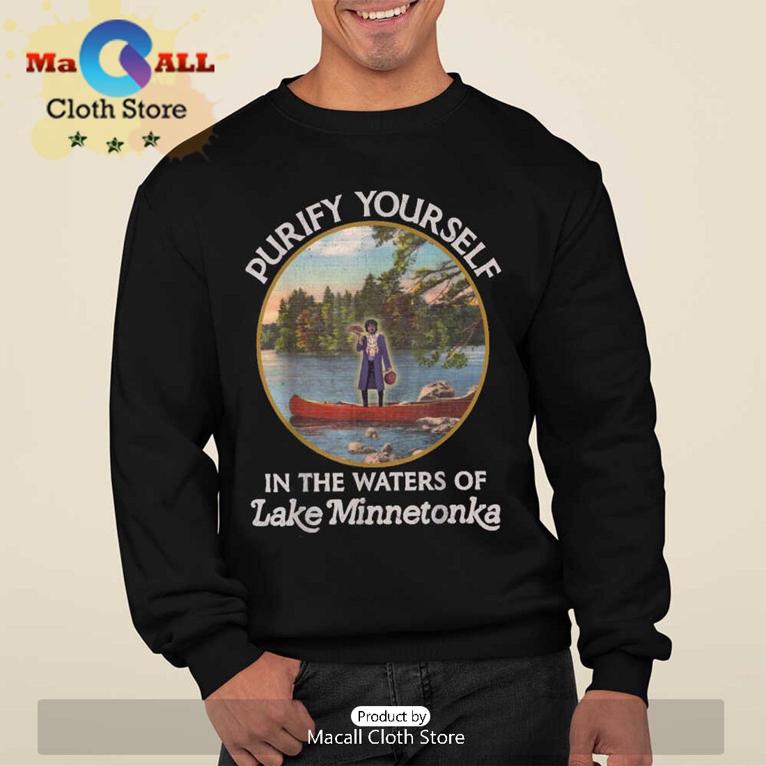 Purify Yourself In The Waters Of Lake Minnetonka Prince T-Shirt