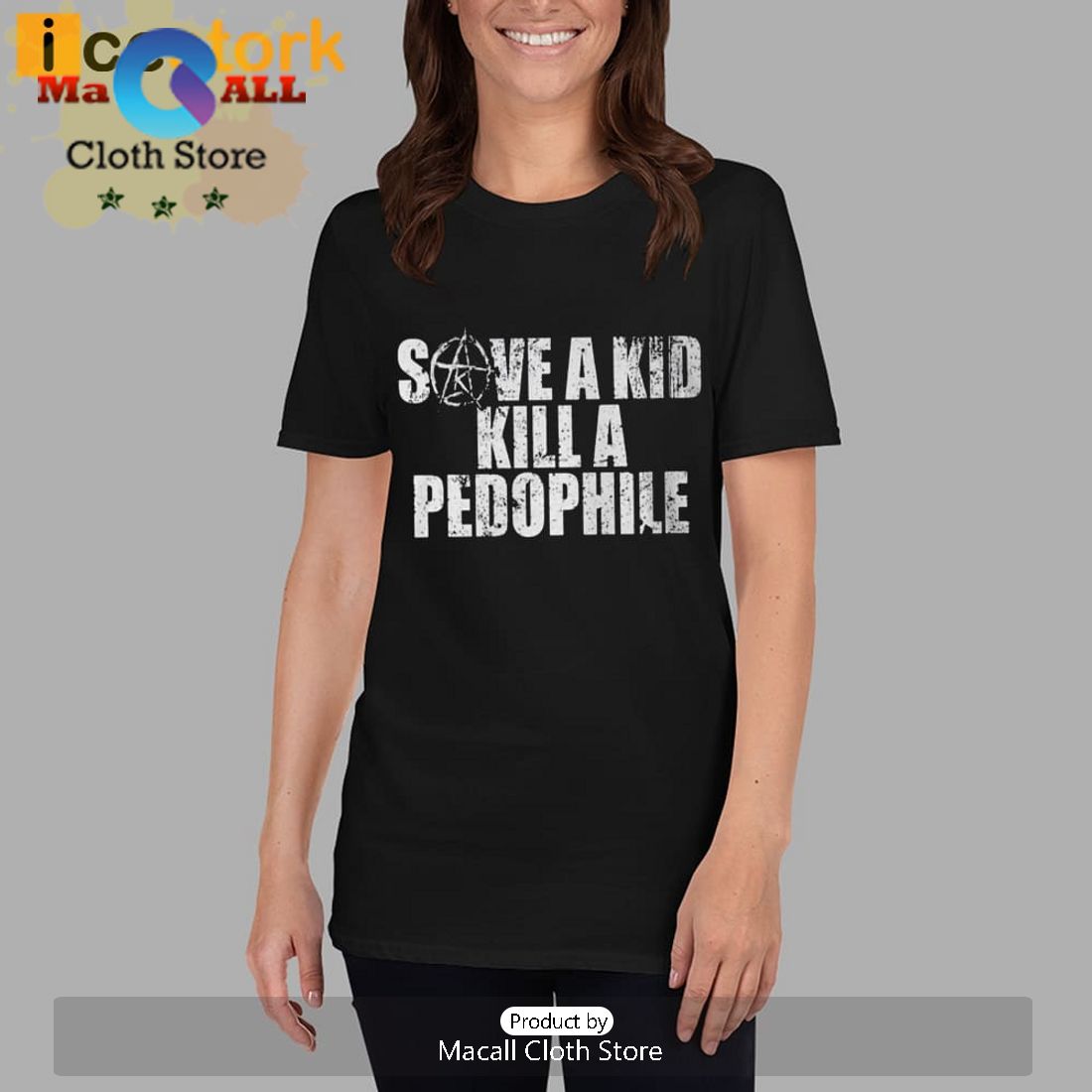 Save A Kid Kill A Pedophile T-Shirt