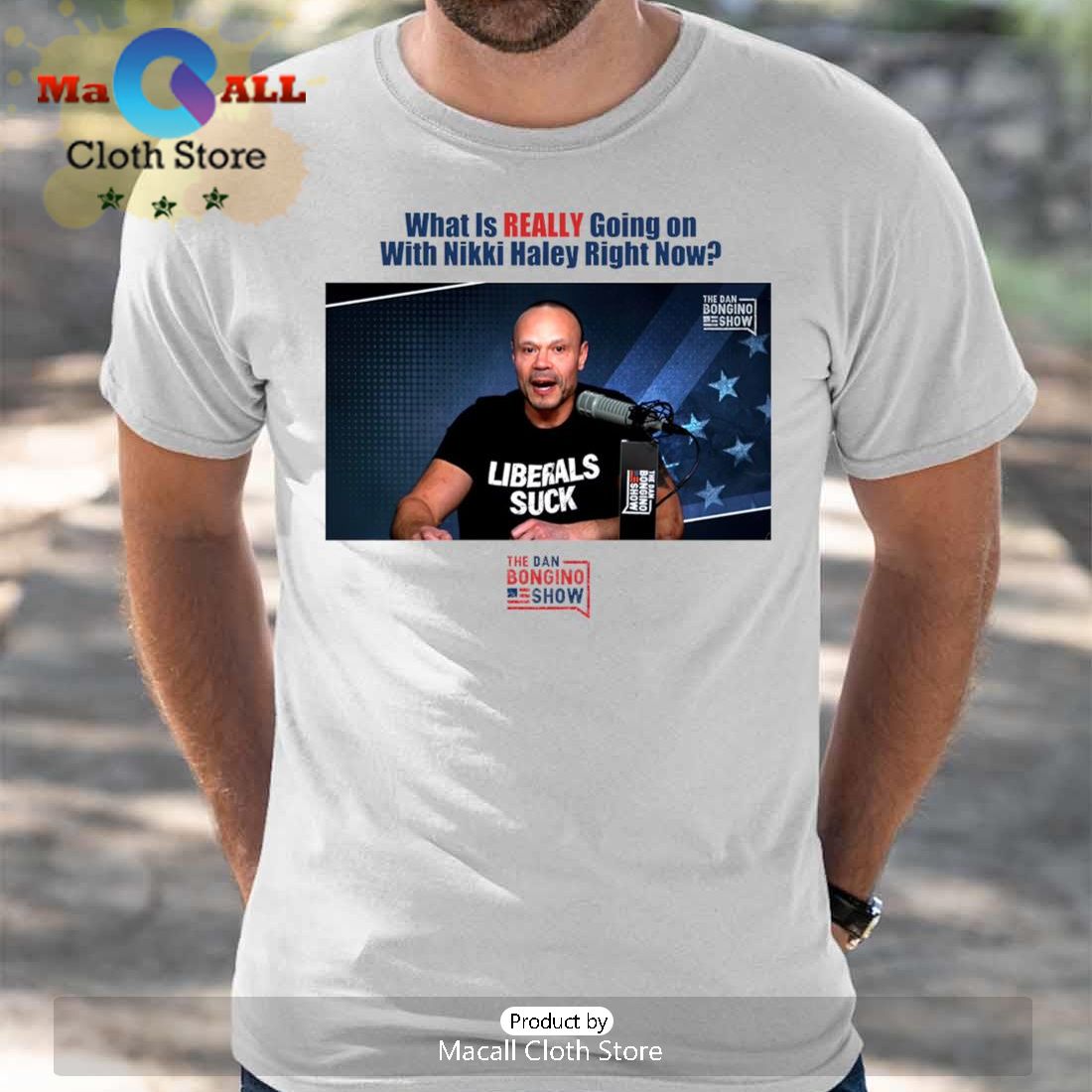 What Is Really Going On With Nikki Haley Right Now The Dan Bongino Show T-Shirt