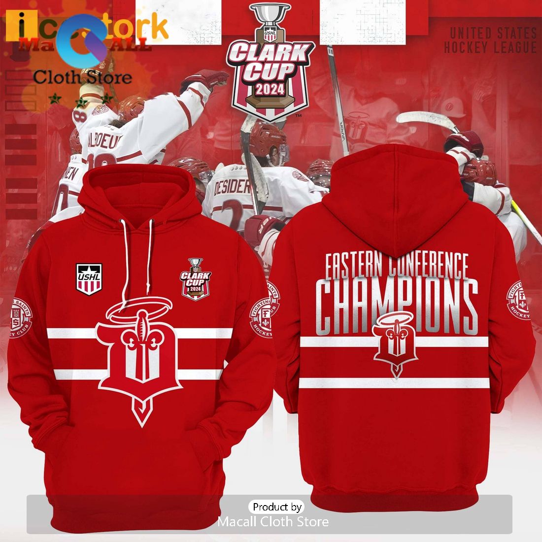 Fighting Saints Eastern Conference Champions Hoodie Fighting Saints Eastern Conference Champions Hoodie