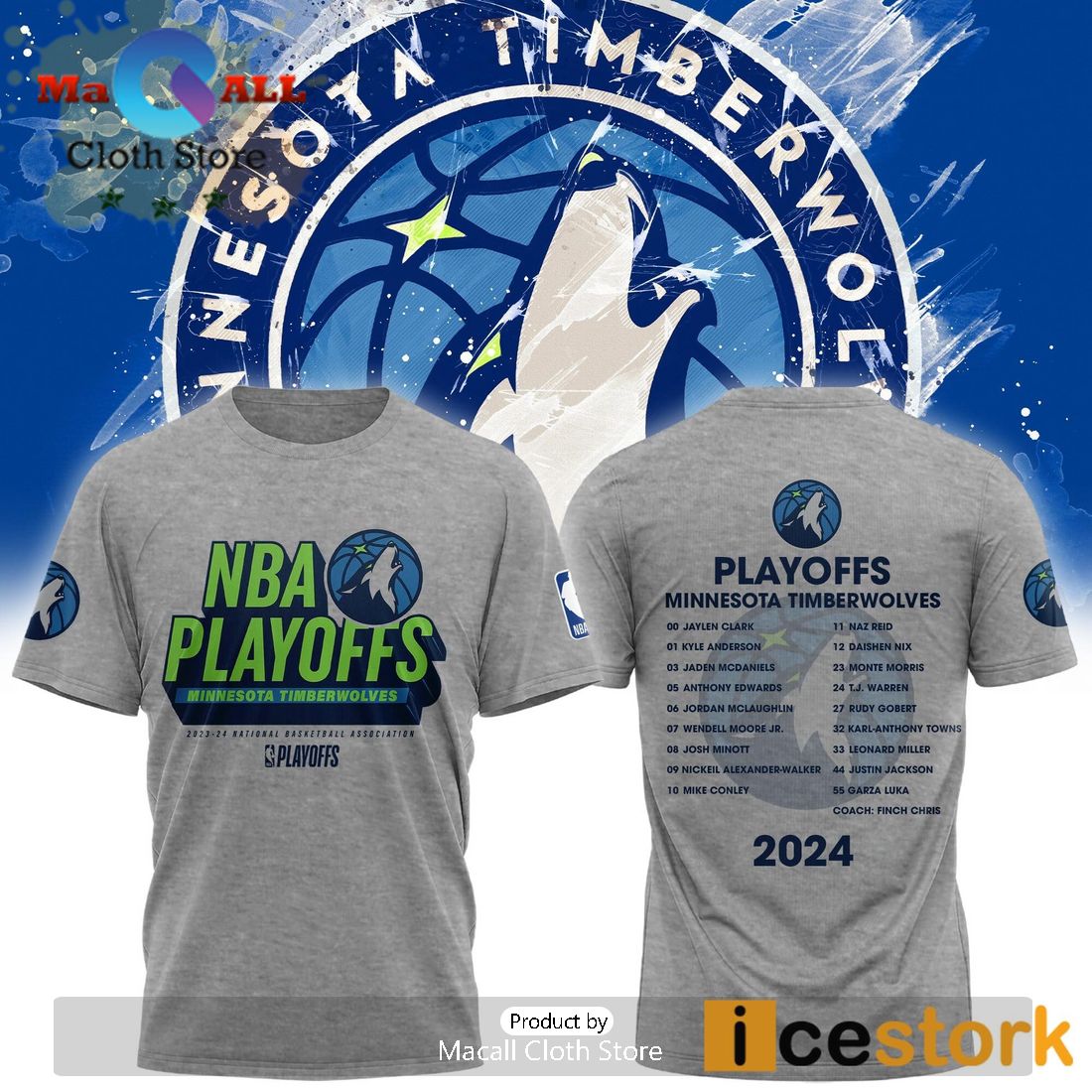 Timberwolves 2024 Playoffs Shirt Timberwolves 2024 Playoffs Shirt