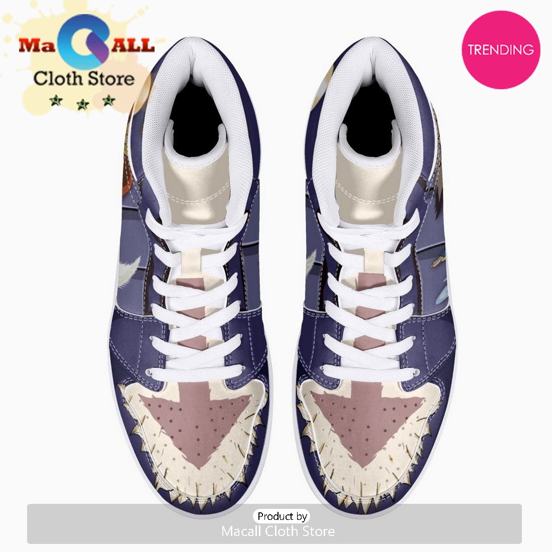 Aang And Katara Avatar JD1 High Top Shoes