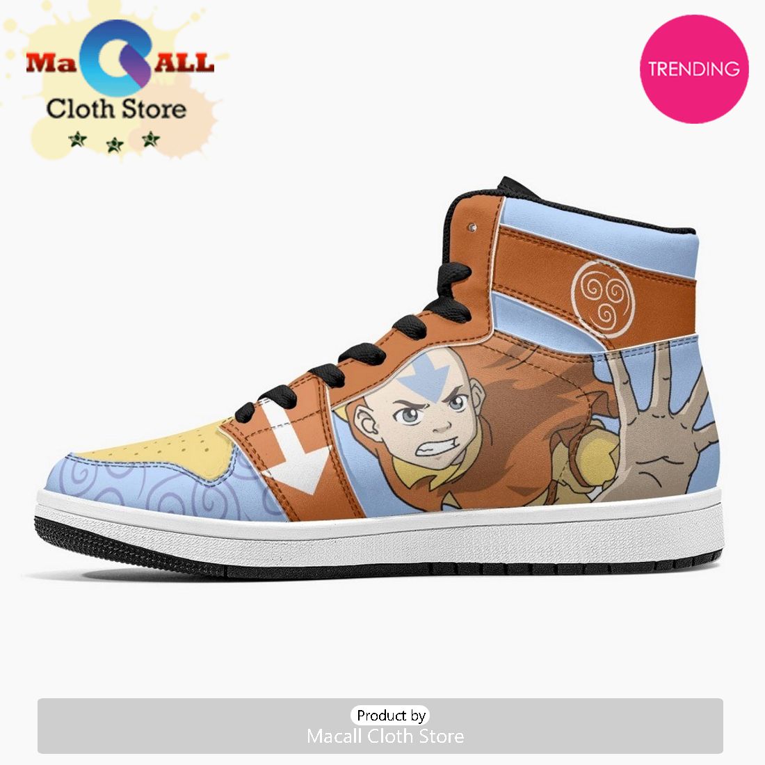 Aang Avatar JD1 High Top Shoes