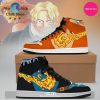 Ace One Piece Air Jordan 1 High Top Shoes