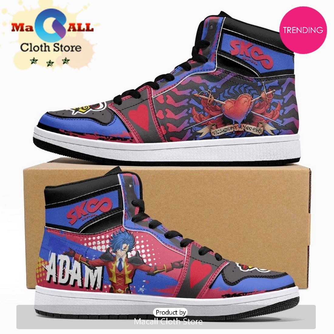 Adam Ainosuke Shindo Sk8 The Infinity JD1 High Top Shoes