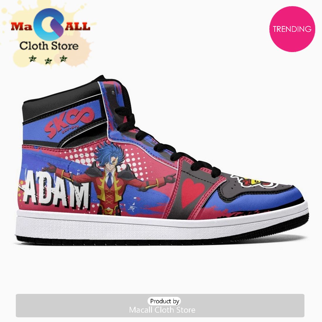 Adam Ainosuke Shindo Sk8 The Infinity JD1 High Top Shoes