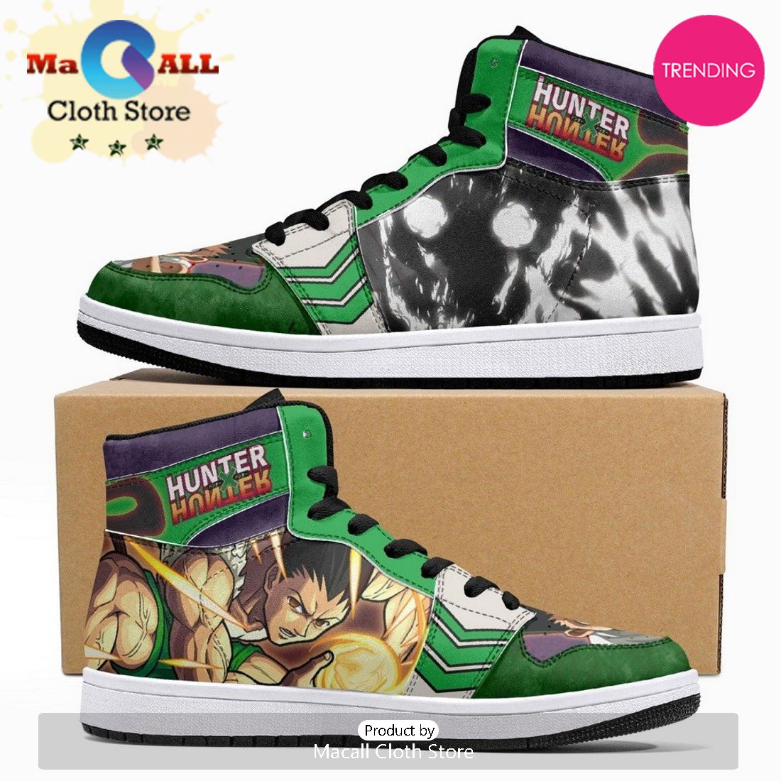 Adult Gon Hunter JD1 High Top Shoes