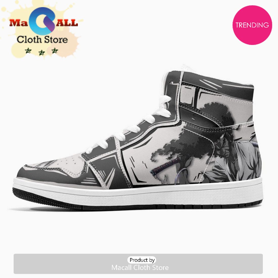 Afro Samurai JD1 High Top Shoes
