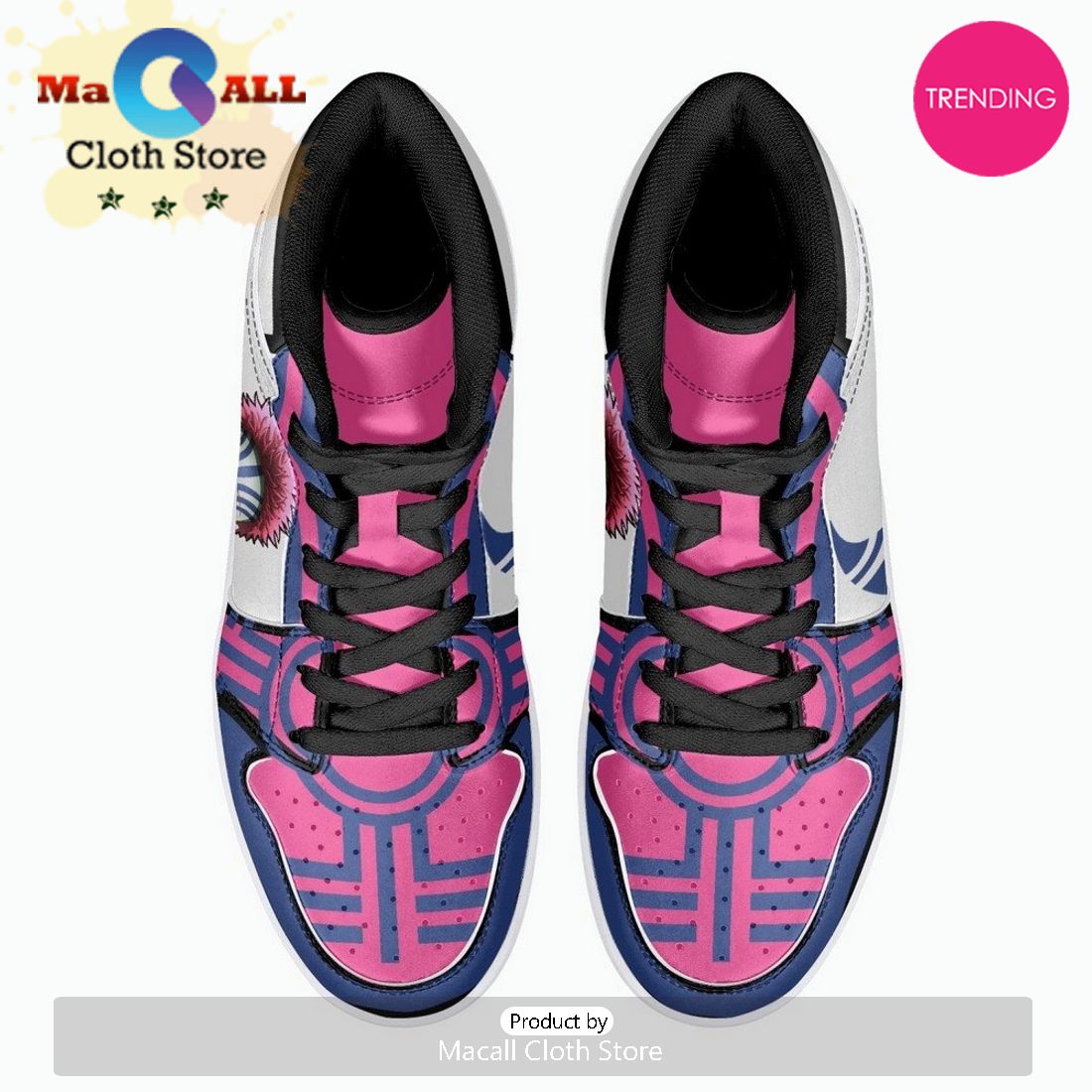 Akaza Demon Slayer JD1 High Top Shoes